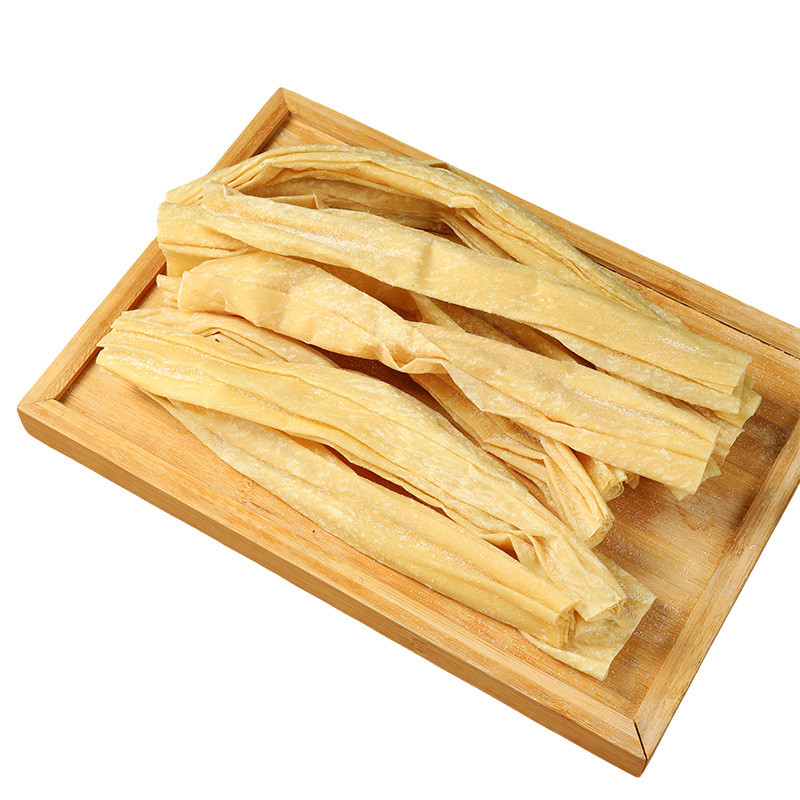 Old-Fashioned Protein Meat Specialty Bean Curd Skin with Slight Salt Preservation, Artificial Vegetarian Meat, Oil Tofu Skin, Soybean Products Manufacturer Wholesale