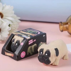 Lala Happy Dog Squeeze and Release Stress Relief Toy Cute Dog Stretch and Decompression Toy International Trade Wholesale