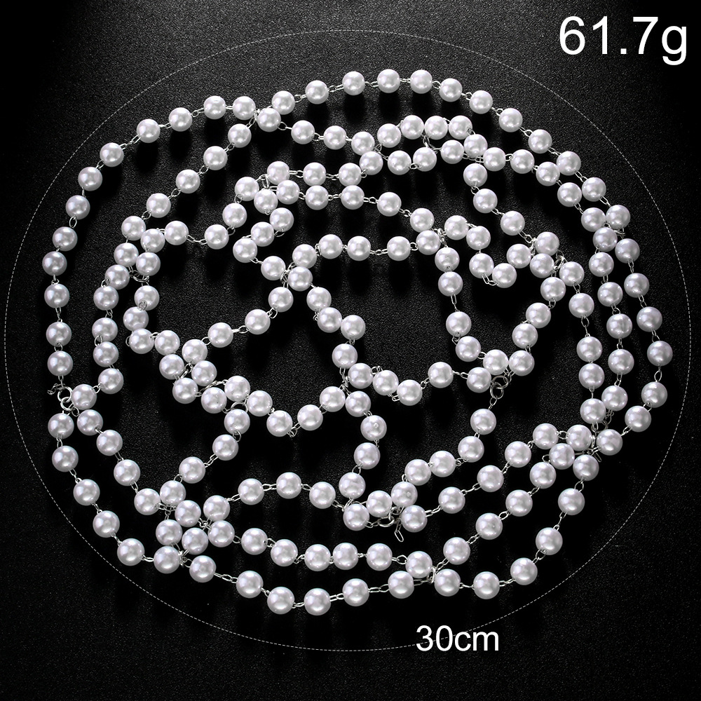 Transfronterizos nuevos perlas de malla bandeja de cabello estilo nacional escenario accesorios de cabello de alta calidad para mujeres Headwear