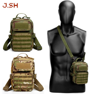 Junsheng Sports Outdoor Tactical Military Camouflage Small Bag Crossbody Bag Cycling Travel Bag Manufacturer Directly Available from Stock