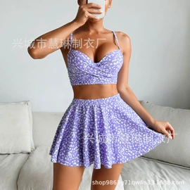 比基尼;连体泳衣;三件套泳装