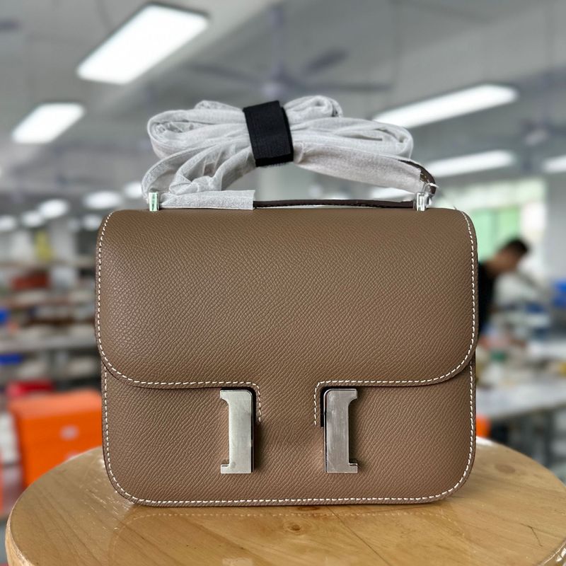 牛皮包包2025新款康康包手掌纹斜挎女包epsom|undefined