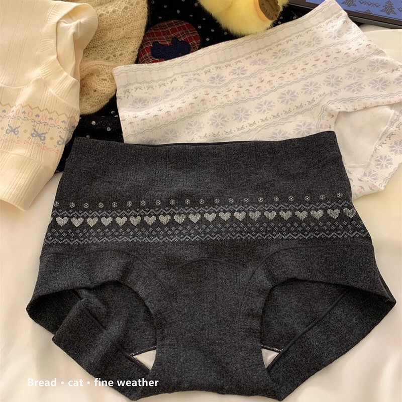 "Gifts from Fair Isle"【10A Antibacterial Xinjiang Baby Cotton】Extended Crotch Women's Underwear Pure Cotton for Girls
