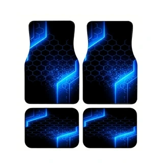 Avtomobil döşəmə paspasları — Non-Slip Floor Mats, Entryway Door Mats - cyber-pulse-bee-network-4565cm-front-row-two-pieces