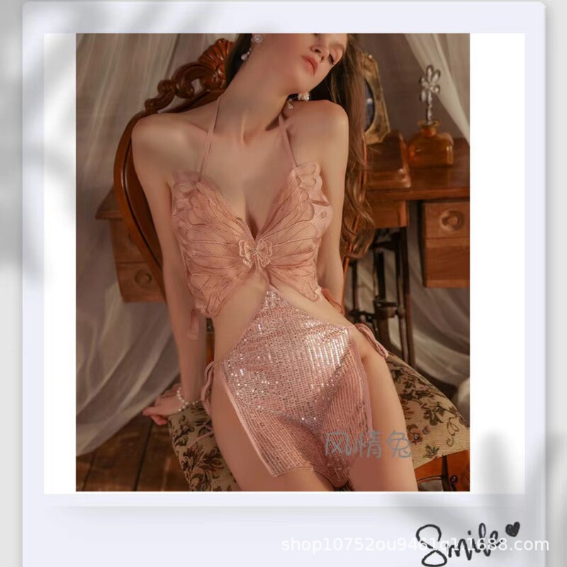 Sexy Lingerie Clothes Pure Desire Small Breasts Sexy Pajamas Temptation qqny Girls Cute No Need to Take Off Adult Passion Suit Sao