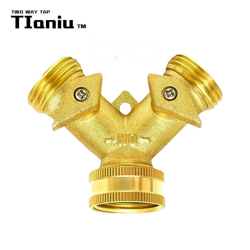 Трансграничный специально для латунного сплава сад Y-образный шунт шаровой клапан