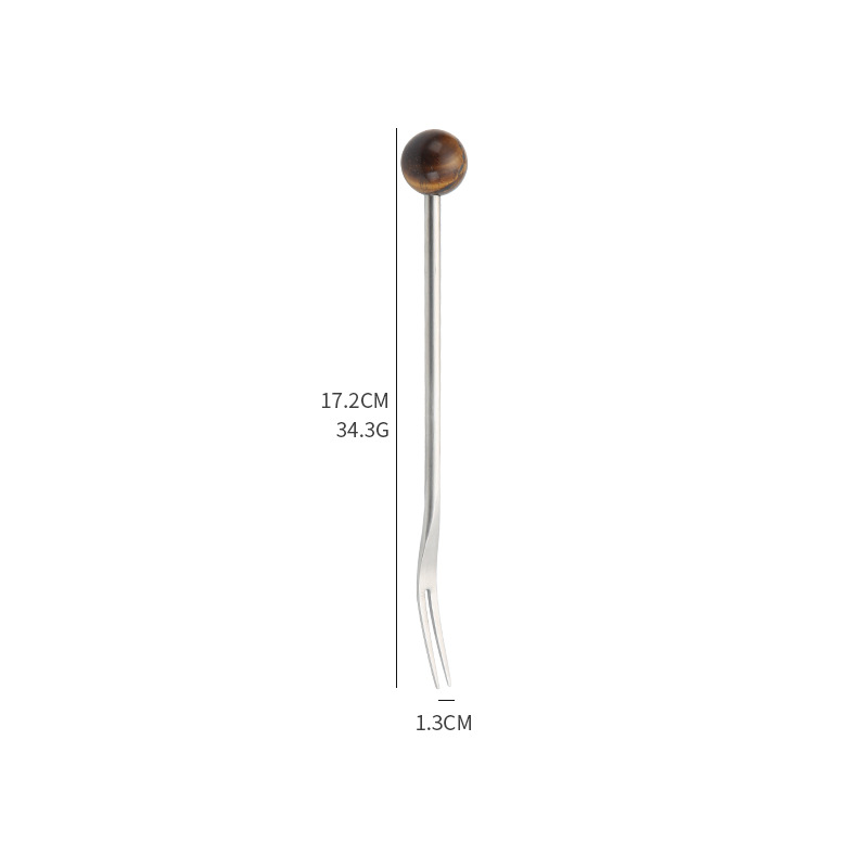 16cm 포크 카라멜 볼