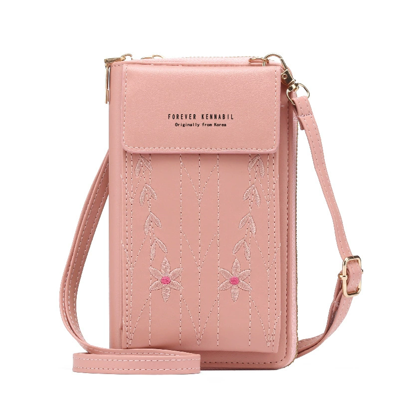 Capacious small universal long wallet, one-shoulder bag, bag strap, 2022 collection, Korean style