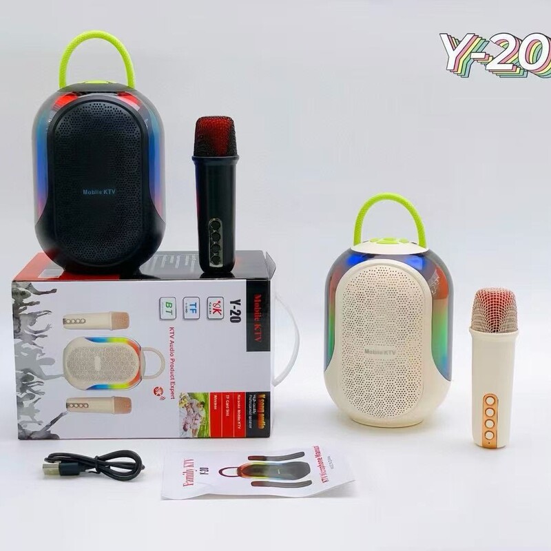 Y-20マイクとマイクの一体マイク家庭用k歌子供家庭ktv無線bluetooth全国民が歌う|undefined