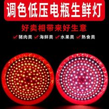 led低压生鲜灯 水果猪肉灯海鲜熟食生鲜灯 12-85V电瓶地摊夜繁星