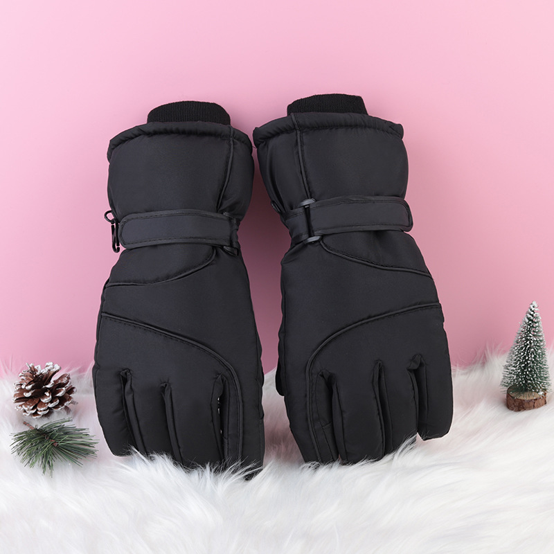 Guantes personalizados con logotipo de texto publicitario para enviar regalos corporativos de invierno para hombres y mujeres guantes calientes impresos personalizados