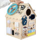 Wholesale Wooden Montessori Teaching Aids Busy House Baby Early Childhood Training Agency Unlock Educational Toys