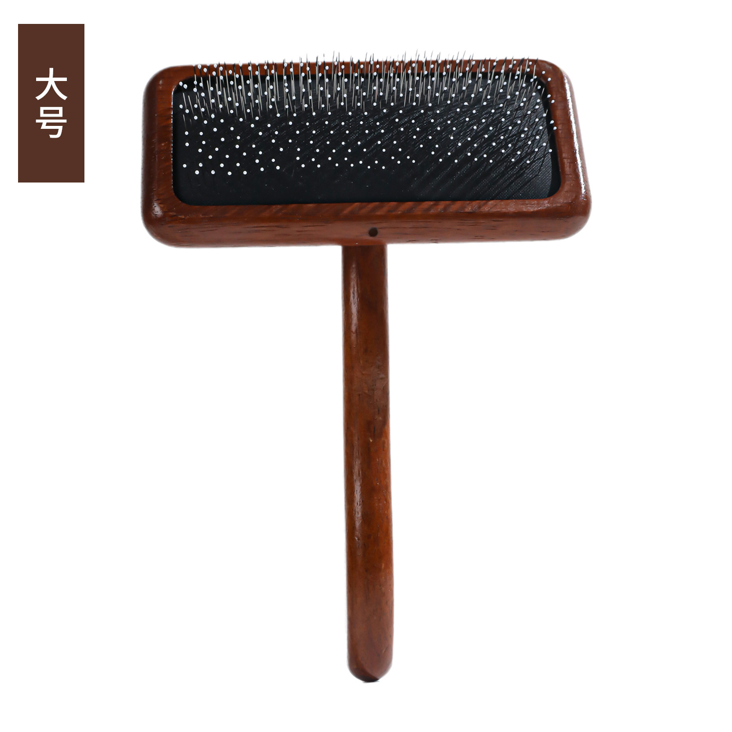 Pein de belleza de madera maciza al por mayor mascota de pelo peinado especial gato perro pein de masaje general depilación