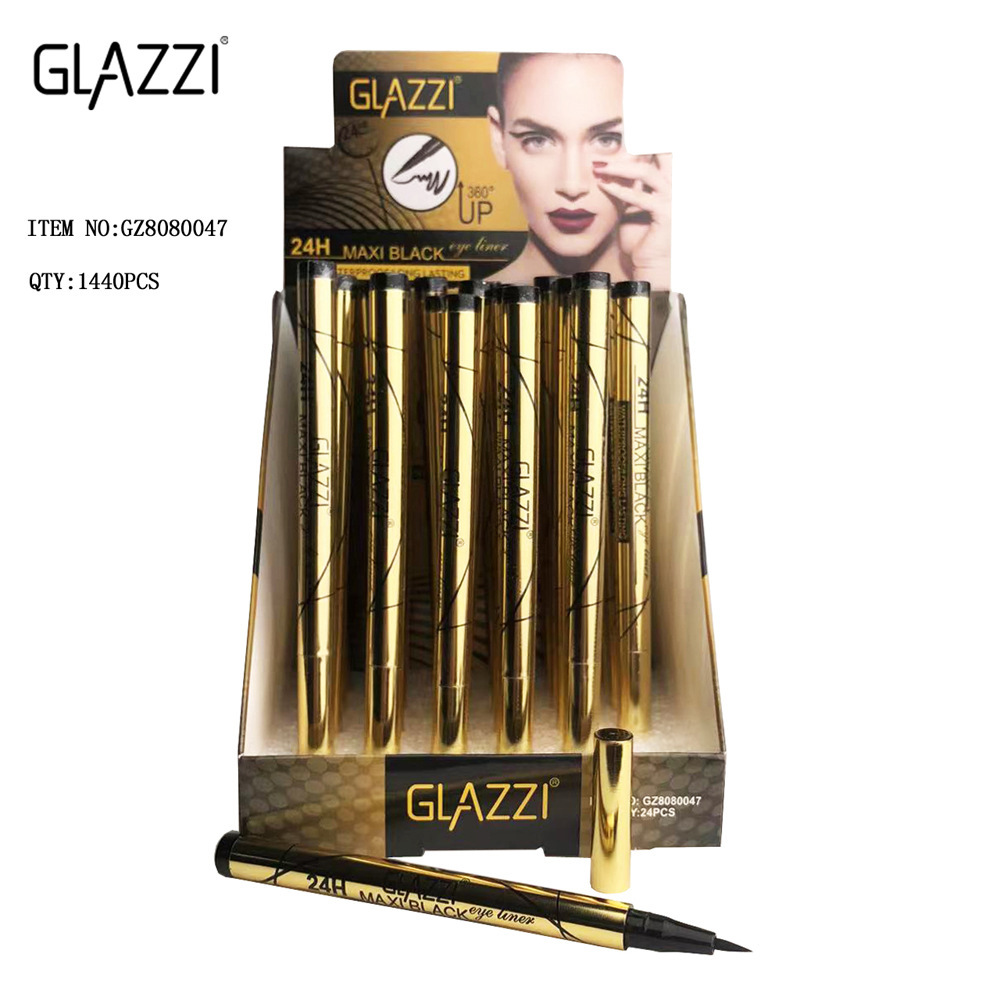 Nuevo Delineador de ojos impermeable 36h Delineador de ojos transfronterizos Oriente Medio sureste de Asia Delineador de ojos