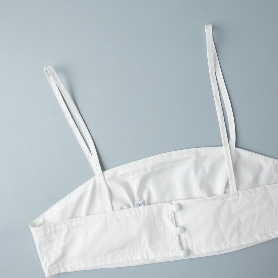 Bộ đầm dài hai dây kèm áo lót cotton phối nối, không tay, dáng suông nhẹ — hồng, kaki, màu trắng, nâu chi tiết 16