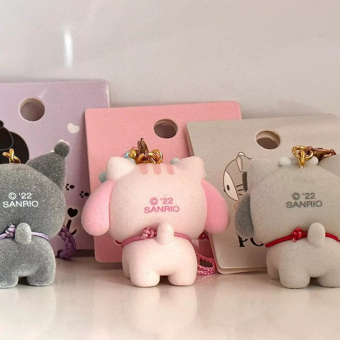 Sanrio, doll, small bell, pendant, backpack, cat