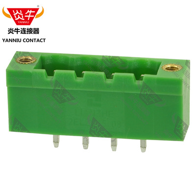 5.0mm炎牛连接器PCB接线端子插座YN2EDGVM/KF/5EHDVM/MSTBV2.5-GF