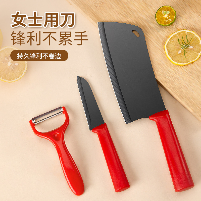 Cuchillo de cocina de acero inoxidable cuchillo de cocina doméstico cuchillo afilado cuchillo de frutas cuchillo de corte cuchillo de cocina cuchillo de mujer