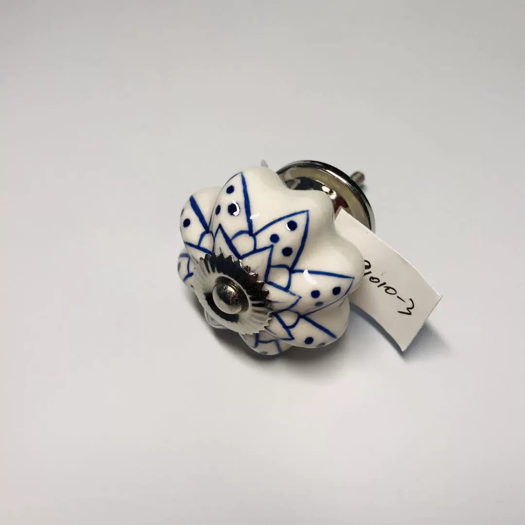 BSCI认证 简欧风陶瓷拉手来图来样出口加工定制 doorknobs drawer