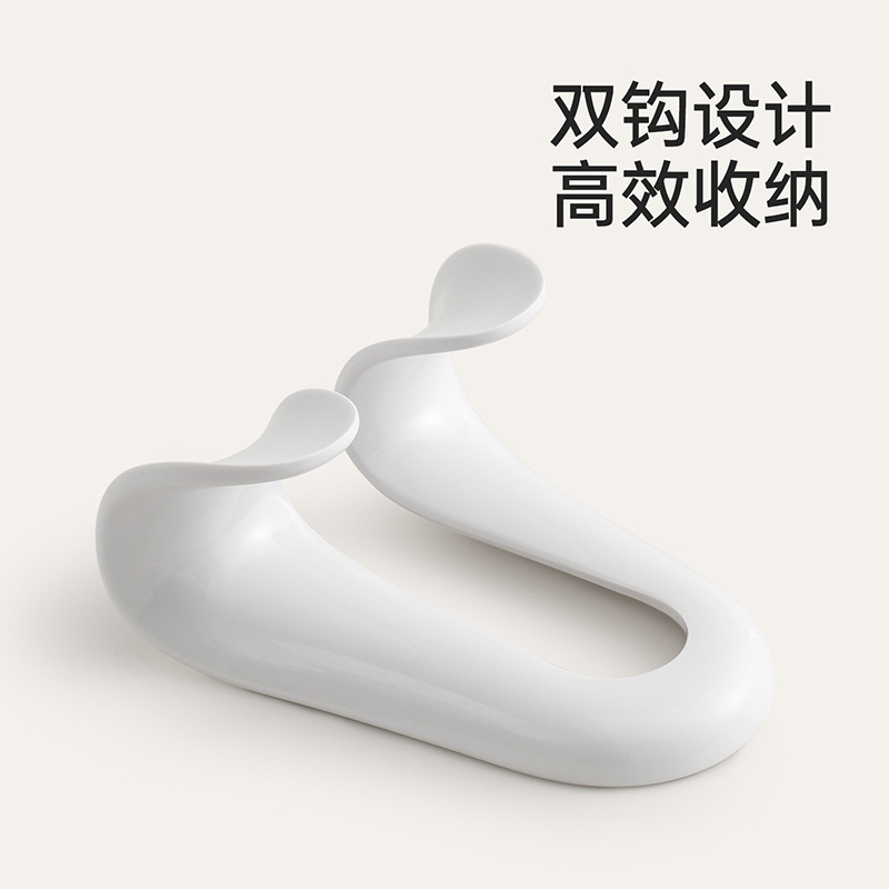 FaSoLa挂包架双钩拱形宿舍挂包神器领带帽子收纳架多巴胺包包挂钩|undefined