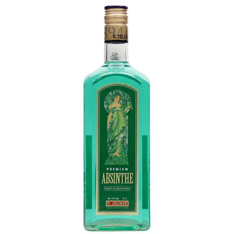 Чешский абсент Рудольф Абсент absinthe вино Оригинальное импортное вино высокой степени 700ml