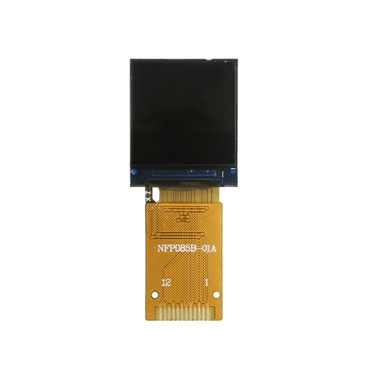 IPS небольшой размер 0.85-дюймовый квадратный экран 128*128 LCD экран 4-линий SPI квадратный модуль дисплея 12-контактный