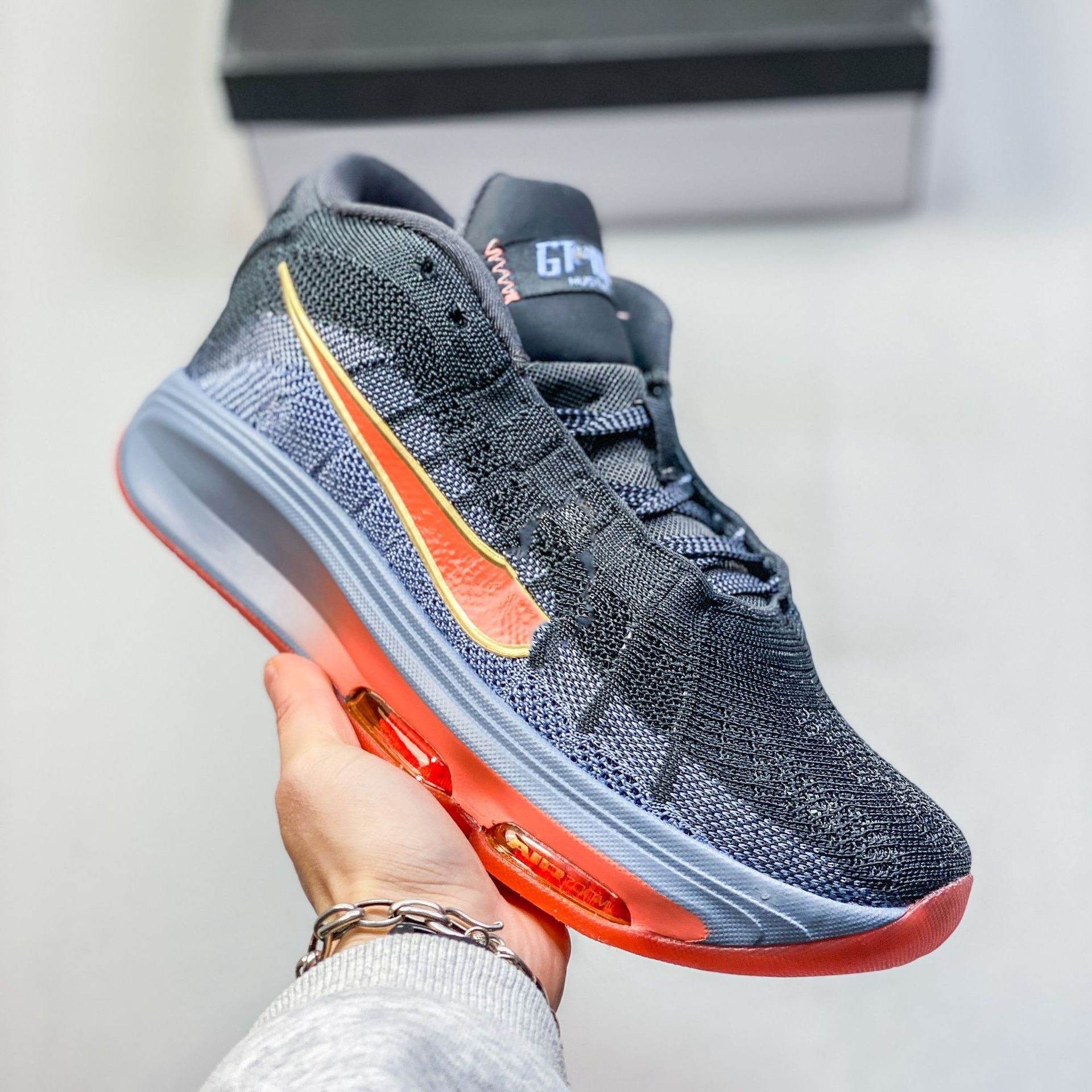 Pure original GT Hustle3 Wenban Yama alienígenas zapatos de baloncesto aire amortiguación anti-torsión zapatillas respirables