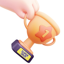 跨境爆款奖杯灯usb充电创意桌面摆件小夜灯生日礼品氛围音效灯