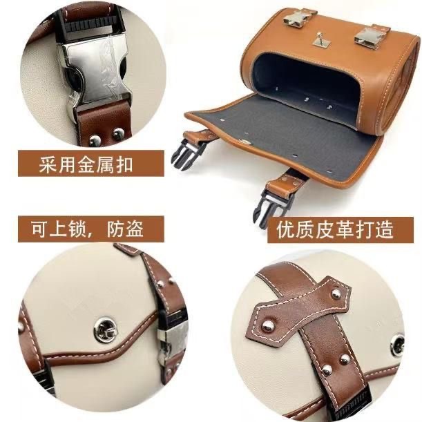 Best-Selling Motorcycle Electric Vehicle Front Universal Bag Waterproof and Durable Large Capacity Electric Vehicle Side Bag