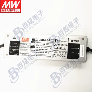 台湾明纬ELG-200-42A-3Y 200W42V防水LED电源4.76A电流可调型