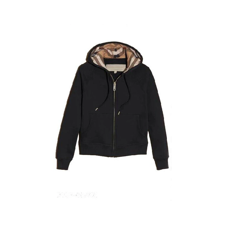 Женский свитер утолщение высокого качества английский стиль с капюшоном женский свитер женский куртка кардиган на молнии с вышивкой LOGO