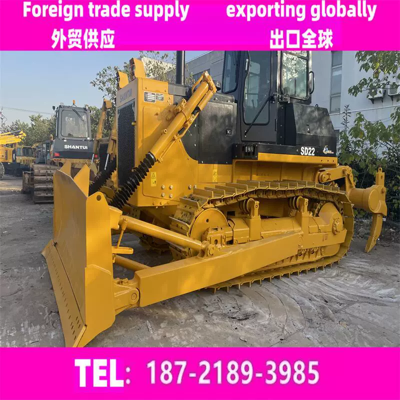 Внешняя торговля Подержанный 220 бульдозер цена SHANTUI Подержанный горный толчок SD22 бульдозер информация о продаже