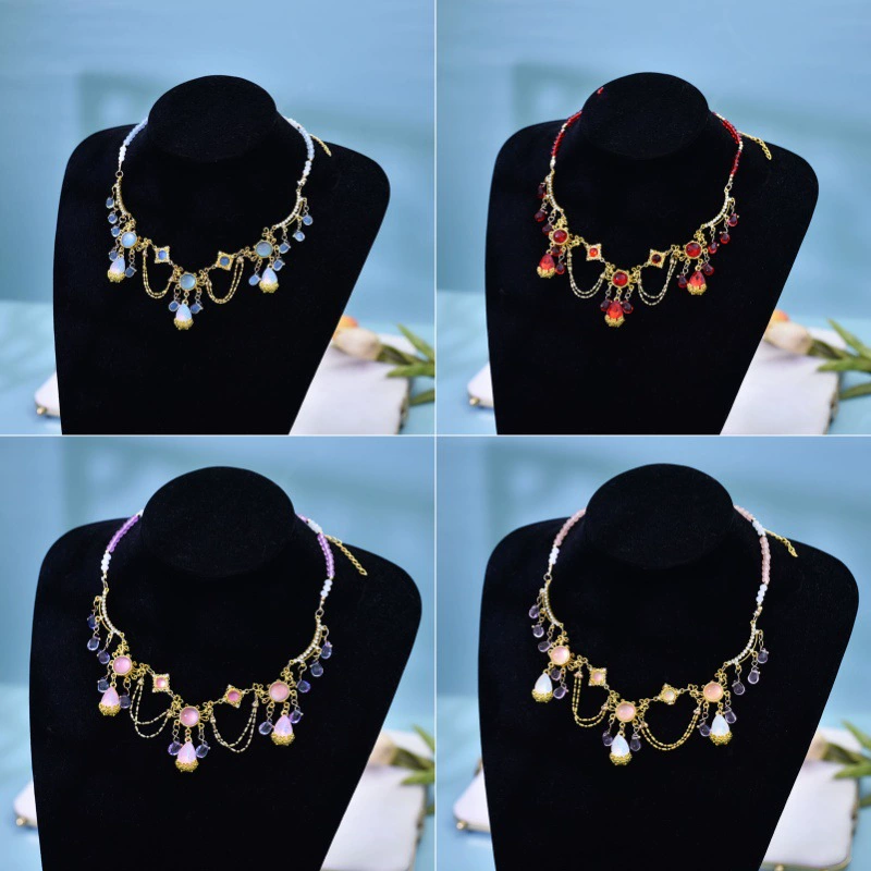 Аксессуары Hanfu: Ожерелье в стиле гавани