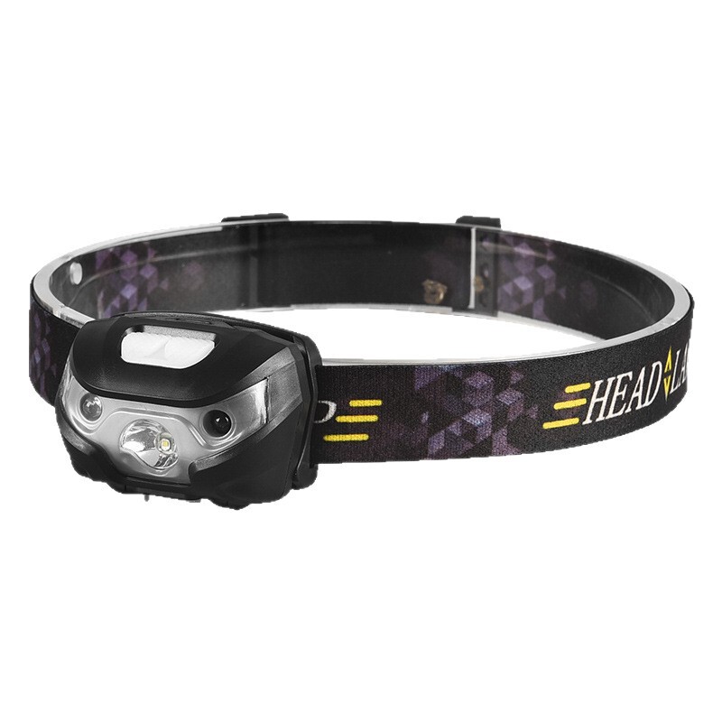 クロスボーダーフクロウヘッドランプ LED 強光誘導ヘッドライト充電式ヘッドマウントフィールドフィッシング特別な超長バッテリー寿命|undefined