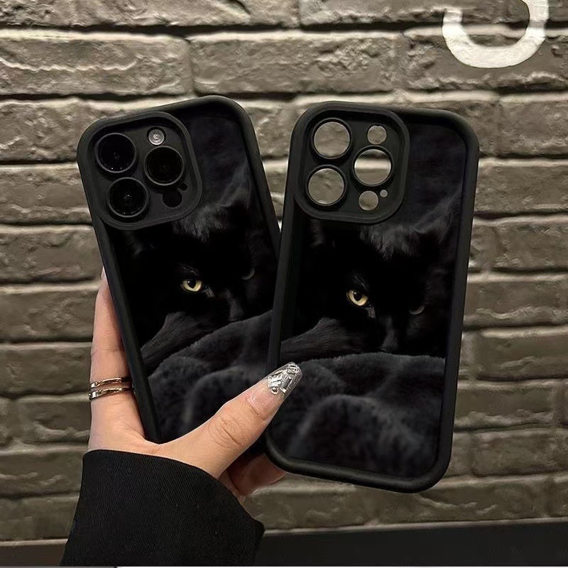 Funda para teléfono móvil iphone16promax aplicable a la personalidad Apple 15 anti-caída 14 estilo europeo y americano 13 lindo 12 nuevo 11