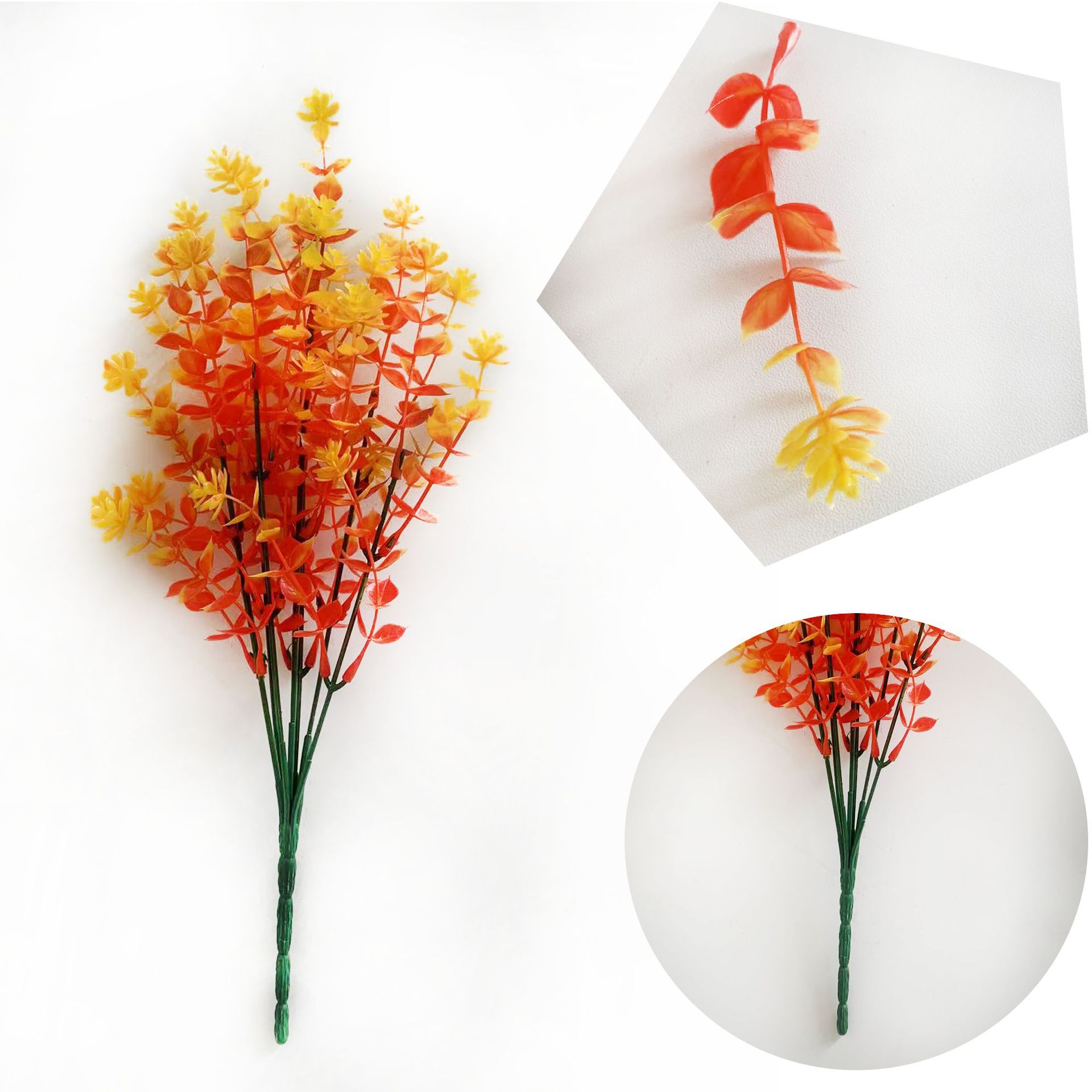 7 horquillas yugaly camellia decoración de plantas pared valla accesorios de arreglo floral