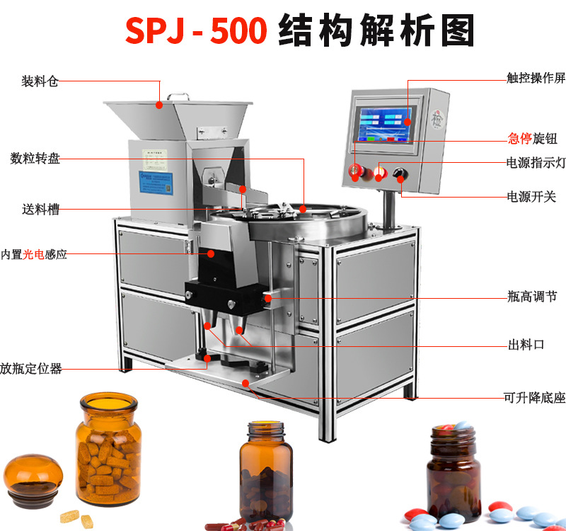 全自动电子数粒机 胶囊数粒机 钙片数粒机 通用型电子数粒机-阿里巴巴