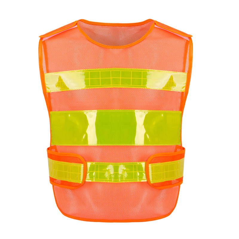 Seguridad en la construcción del sitio, saneamiento ambiental, transporte, transpirable, reflectante amarillo fluorescente, chaleco, chaleco, ropa de trabajo, personalización de soporte