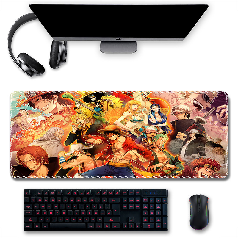 Alfombrilla de Ratón Grande US Dollar Heat Map, Borde Antideslizante, Engrosada