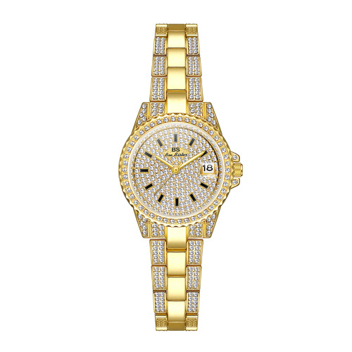 BS new hot-selling watch manufacturer direct sales to Europe, America and the Middle East full of diamonds high-end luxury rich woman one piece drop shipping FA1796