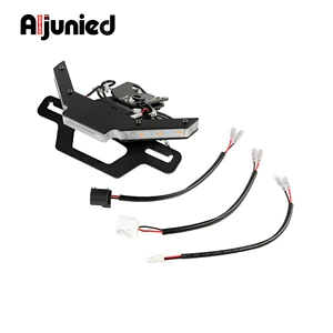 Suitable for Yamaha YZF R1M R1S invisible turn signal compatible short tail upgrade kit license plate holder