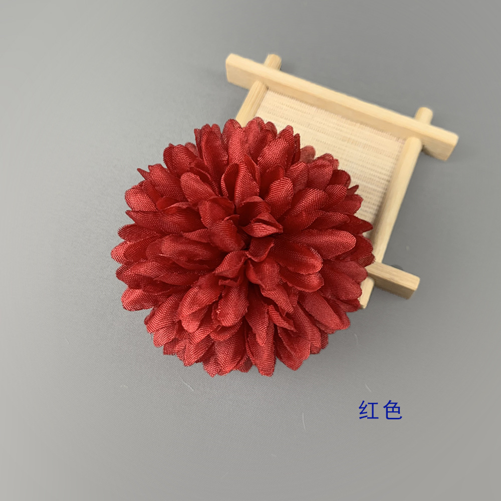 Simulación bola de flores de 7cm boda decoración del hogar al por mayor diy ping pong bola de flores falsas flores de seda fotos