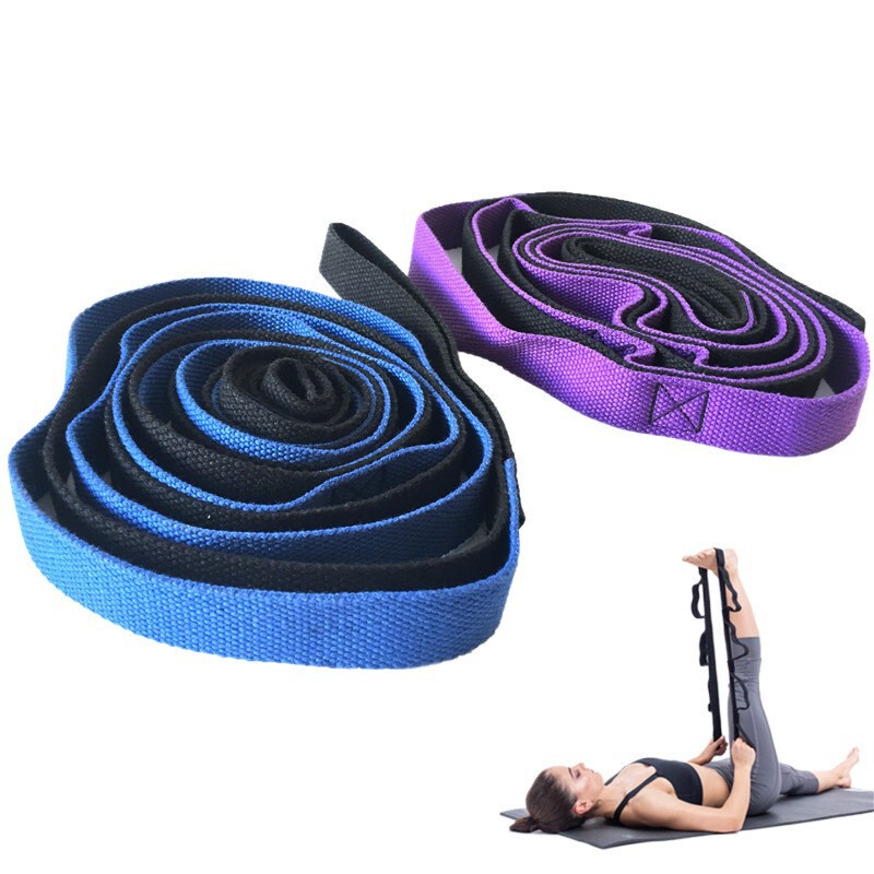 2 m Yoga Stretch Belt Aerial Yoga Chrysanthemum Rope Anti-gravity Pull Belt Flat Belt Rock Climbing Mountain Climbing Yoga Yoga
