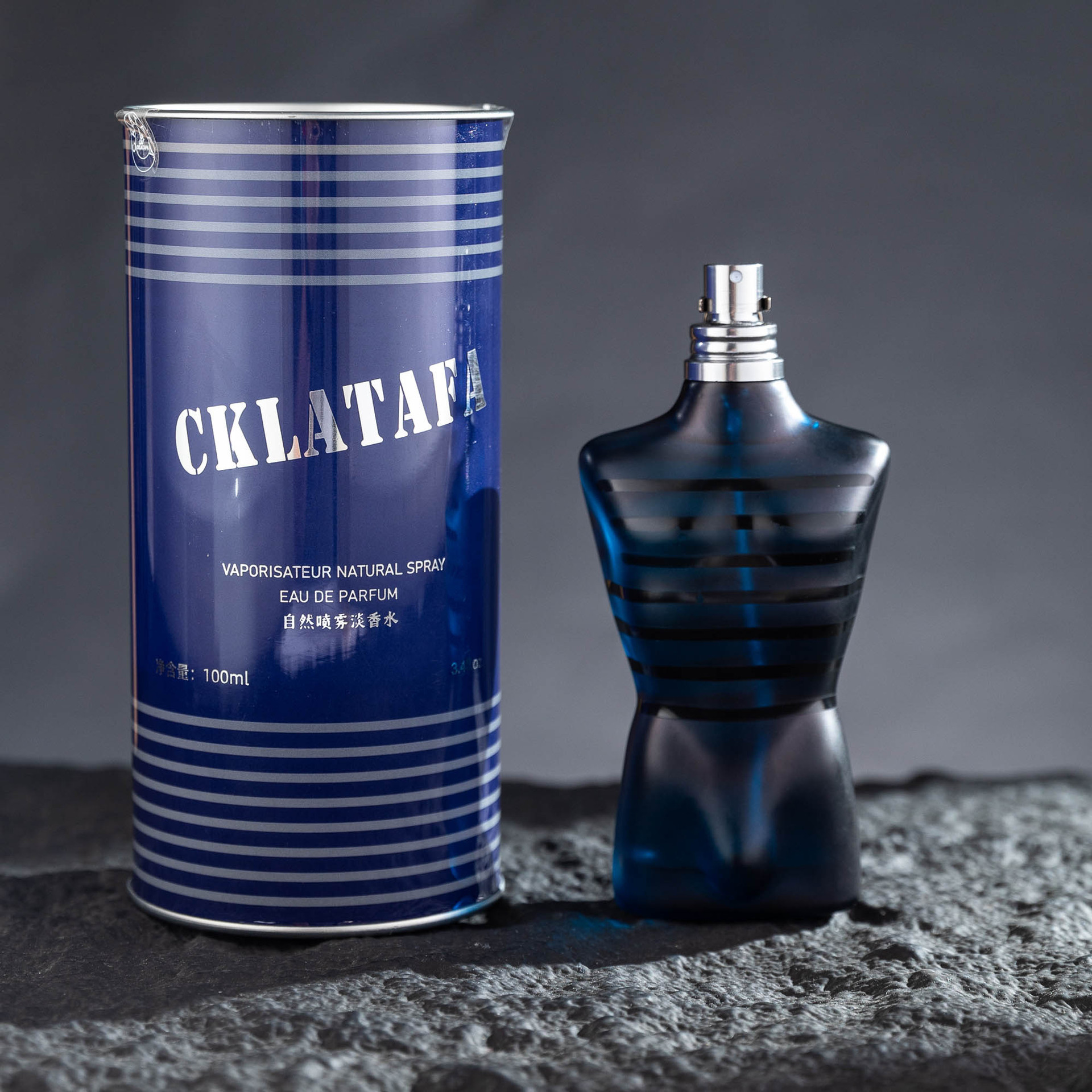 Comercio Exterior nuevo hombre desnudo oro súper hombre muestra perfume caballero moda perfume transfronterizo al por mayor hombre fragancia Oriente Medio