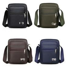 Men Nylon Shoulder Bag Messenger Bag Casual Waterproof Nylon
