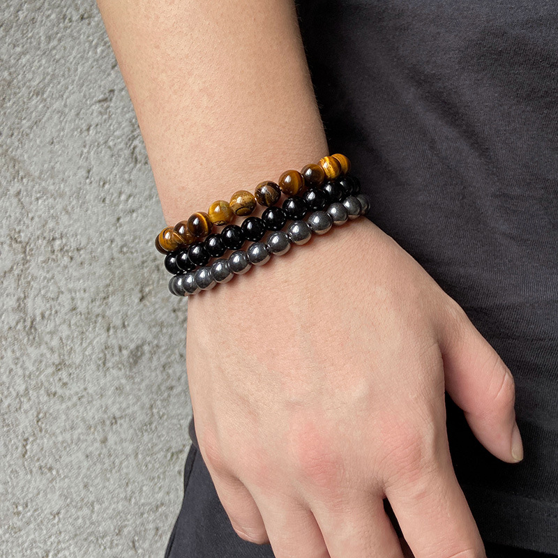 Fashion Marble Crystal Beaded Bracelets display picture 11