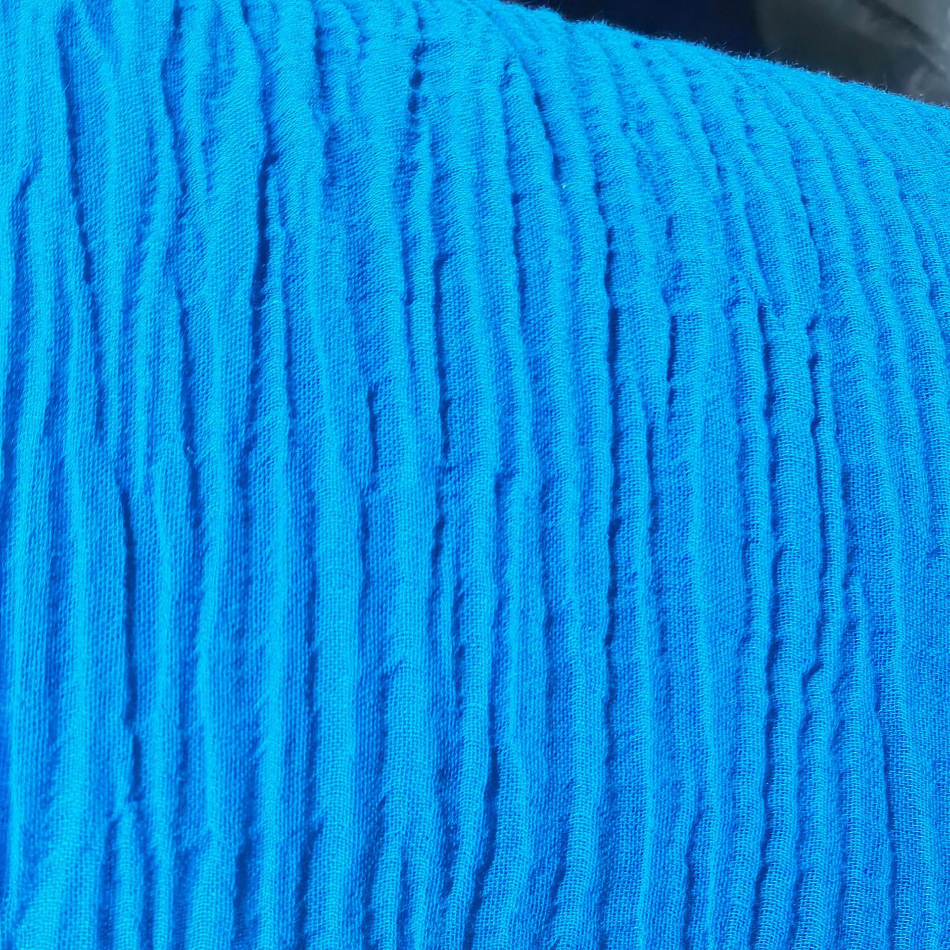 天然纤维 抗菌 苎麻棉 绉布 复古  家纺 条纹肌理 服装 优惠 批发