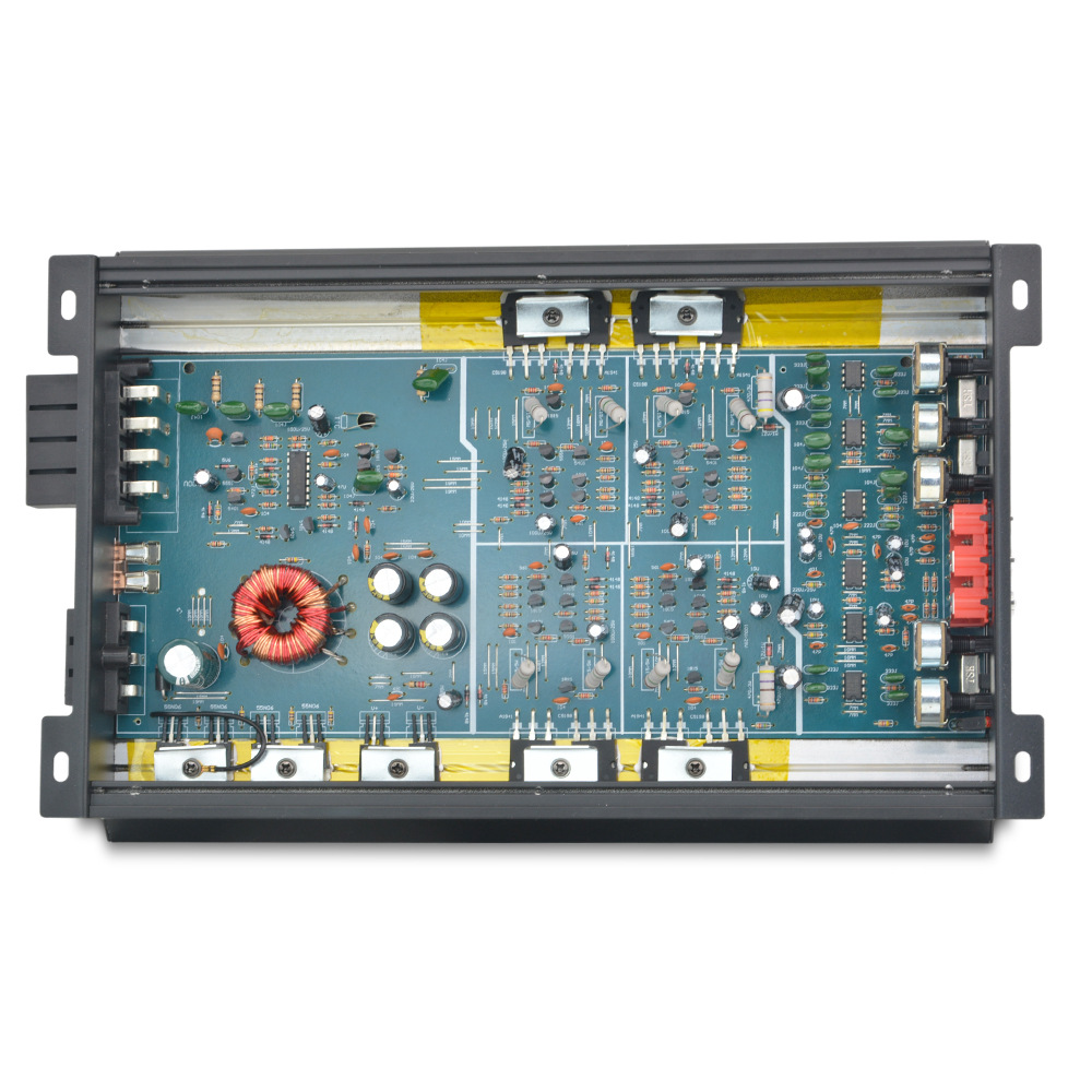 Factory direct 4-way high-power power amplifier car audio modification AB class 45.1 four-way car power amplifier amplifier