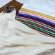 Jacquard Silk Cloth Ancient Costume Hanfu Clothing Silk Fabric Cheongsam Doll Pajamas Bathrobe Horse Face Skirt Embroidered Fabric
