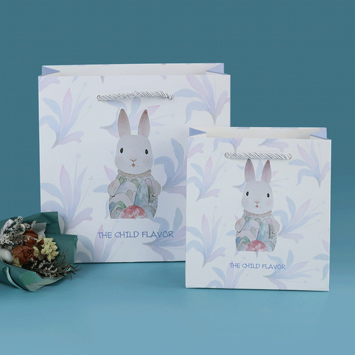 Cartoon creative handbag gift bag souvenir packaging bag birthday gift packaging bag ins style paper bag